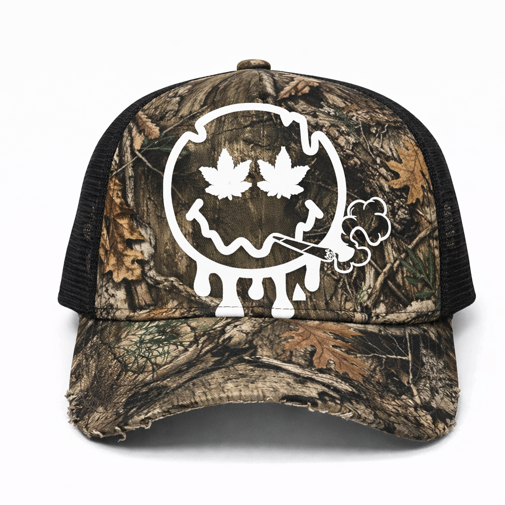 WHITE/CAMO RSD TRUCKER